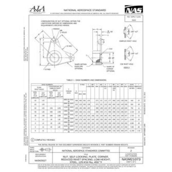 AIA NASM21073