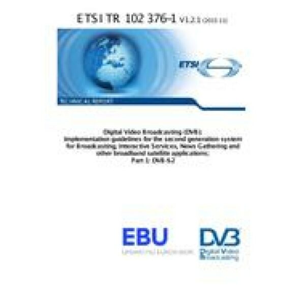 ETSI TR 102 376-1