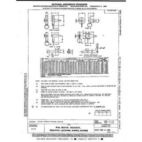 AIA NAS1333-1346