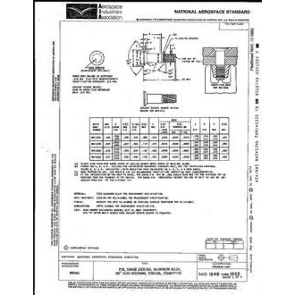 AIA NAS1546-1552