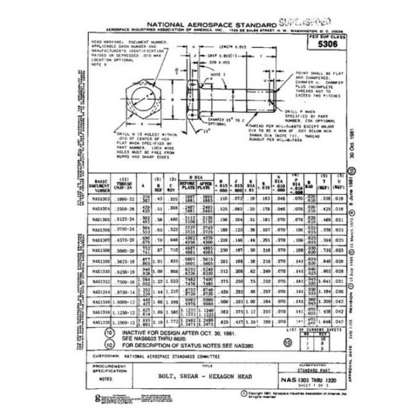 AIA NAS1303-1320