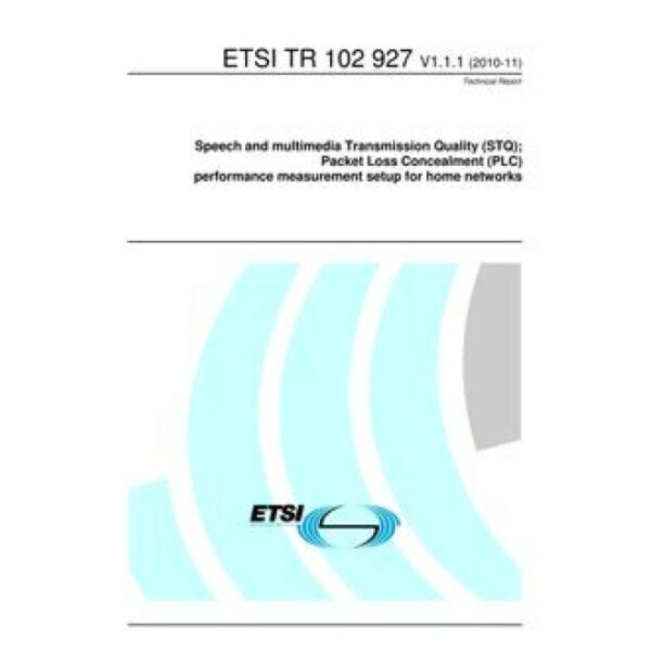 ETSI TR 102 927