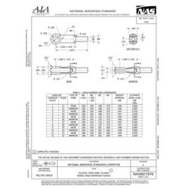 AIA NASM27976