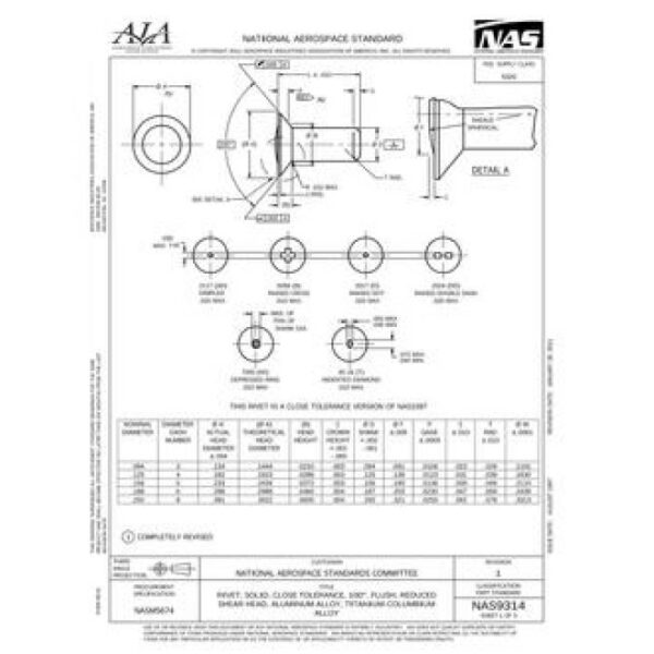 AIA NAS9314