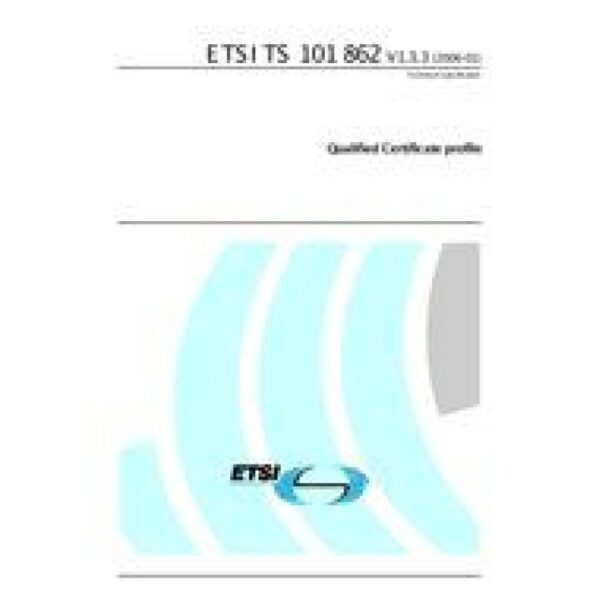 ETSI TS 101 862