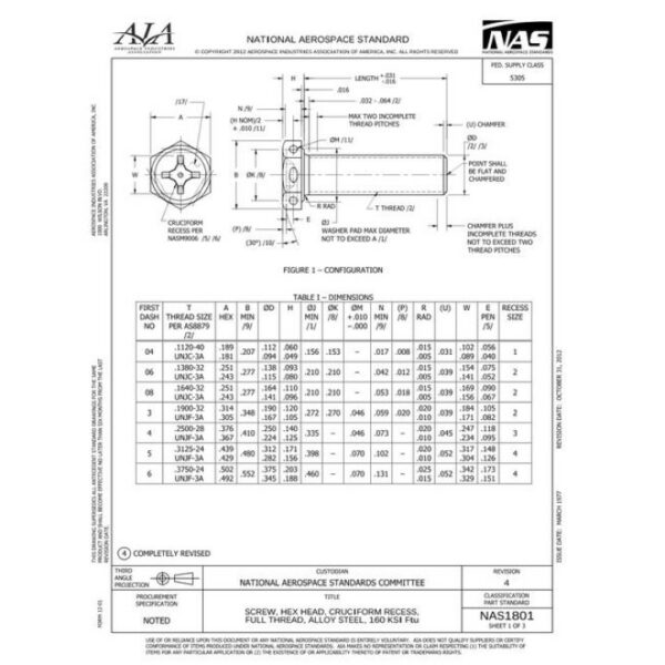 AIA NAS1801