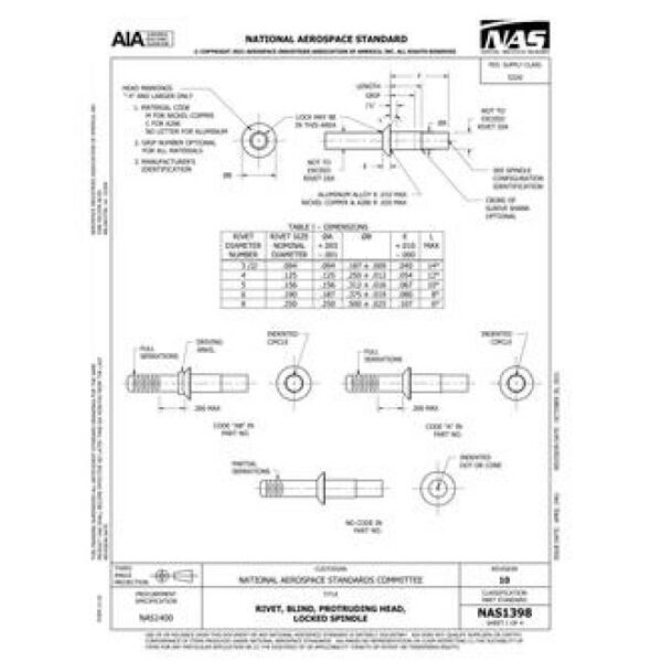 AIA NAS1398