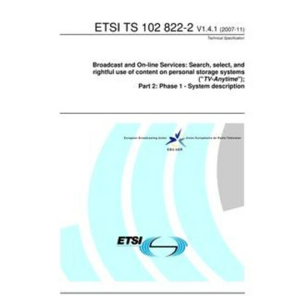 ETSI TS 102 822-2