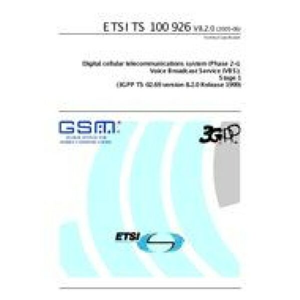 ETSI TS 100 926