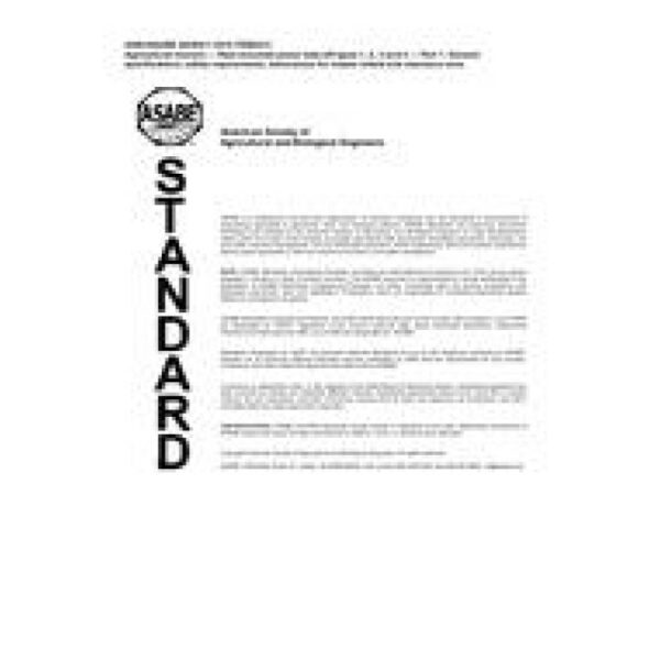 ASAE/ASABE AD500-1:2014 (R2019)