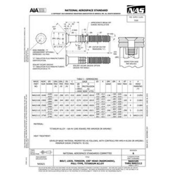 AIA NAS2105-2112