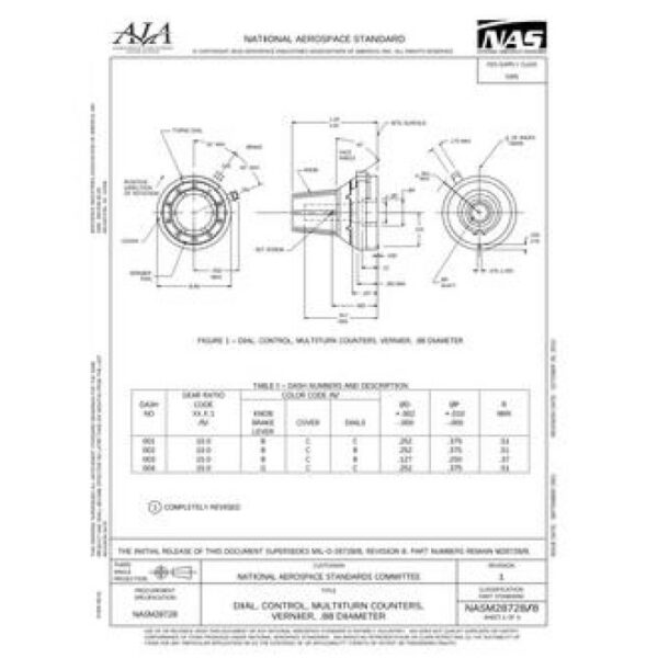 AIA NASM28728/8