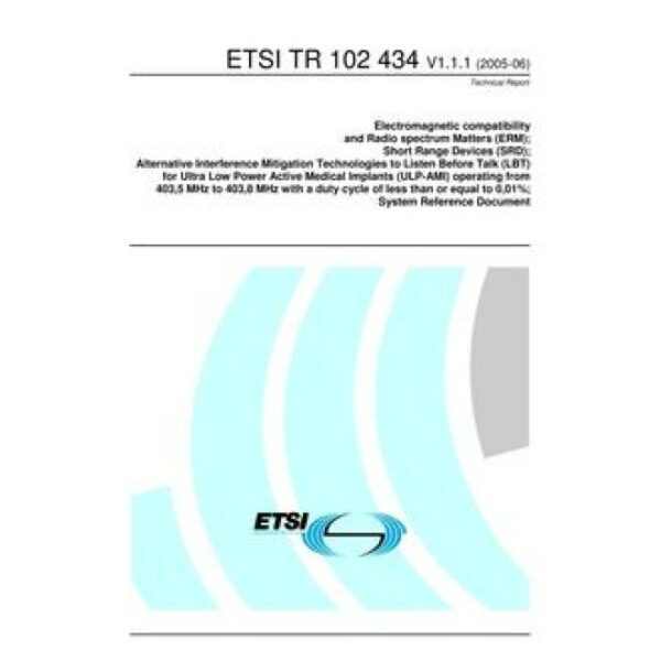 ETSI TR 102 434