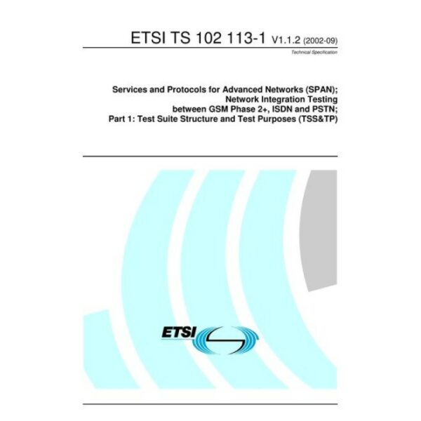 ETSI TS 102 113-1