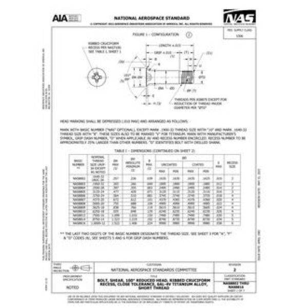 AIA NAS8802-8816