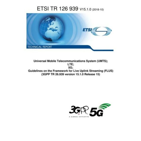 ETSI TR 126 939