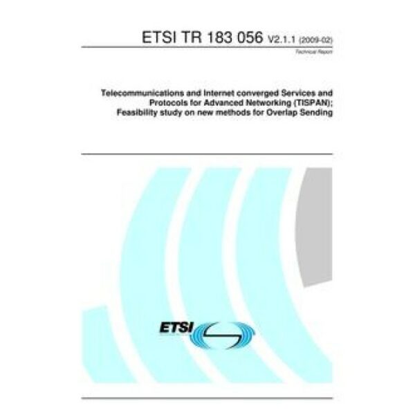 ETSI TR 183 056