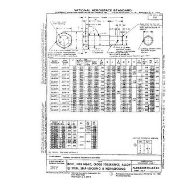 AIA NAS6203-6220