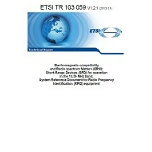 ETSI TR 103 059