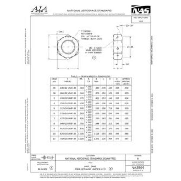 AIA NAS509