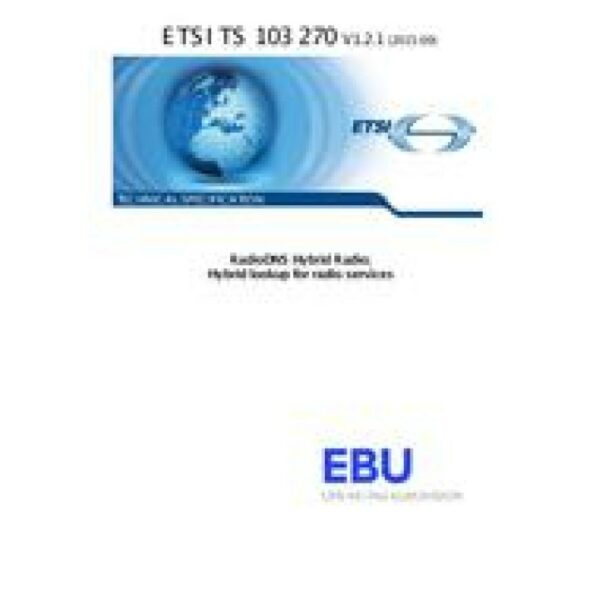 ETSI TS 103 270