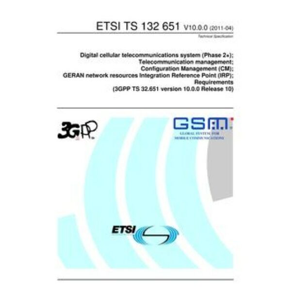 ETSI TS 132 651