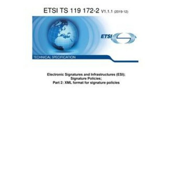 ETSI TS 119 172-2