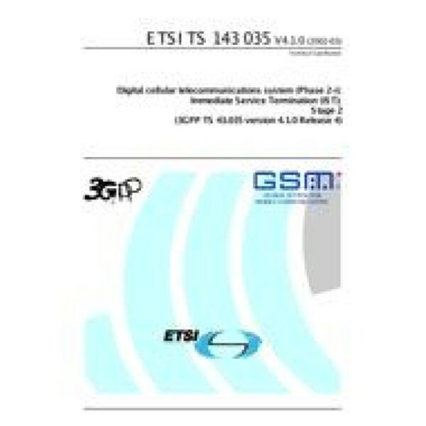 ETSI TS 143 035