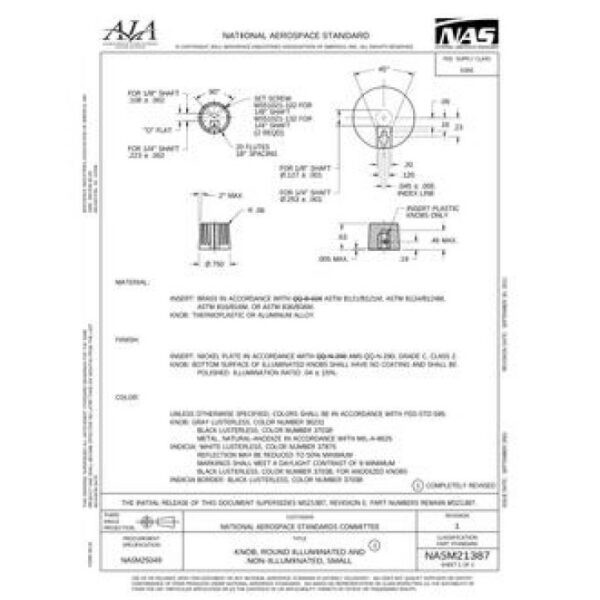 AIA NASM21387