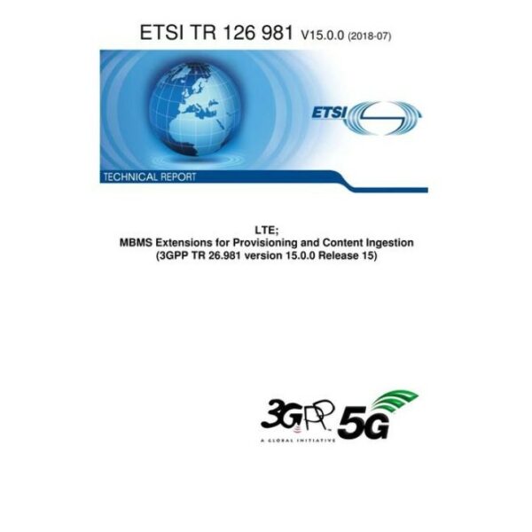 ETSI TR 126 981