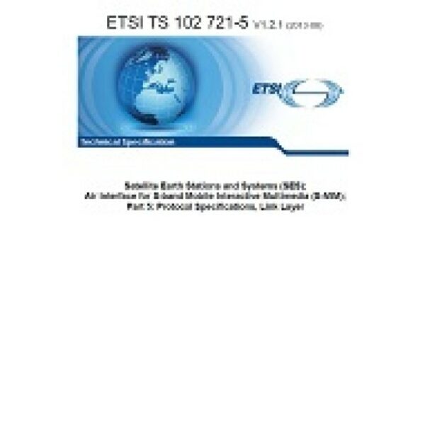 ETSI TS 102 721-5