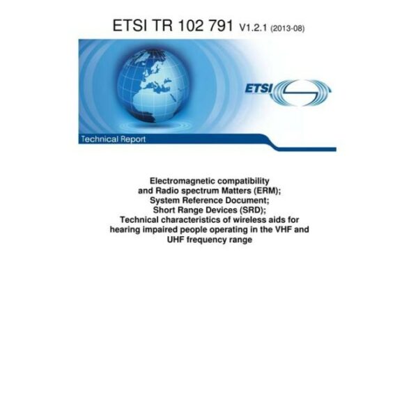 ETSI TR 102 791