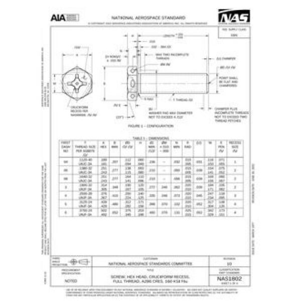 AIA NAS1802