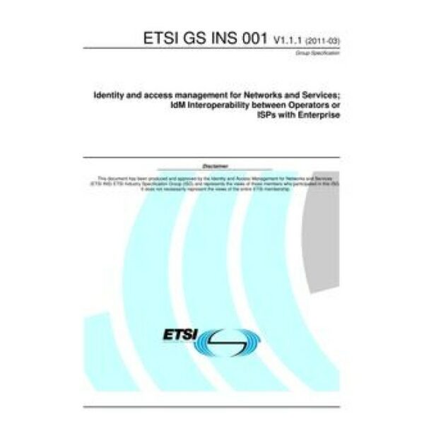 ETSI GS INS 001