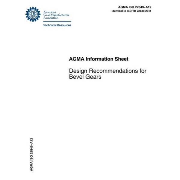 AGMA ISO 22849-A12