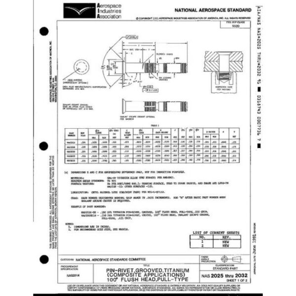 AIA NAS2025-2032