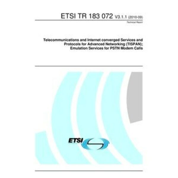 ETSI TR 183 072