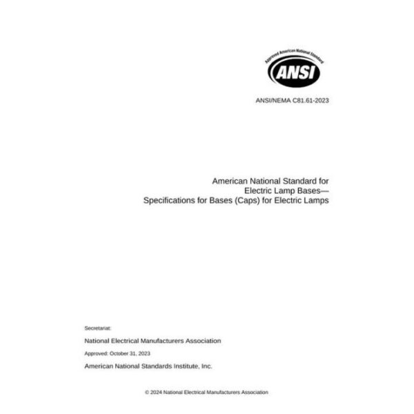 ANSI/NEMA C81.61-2023