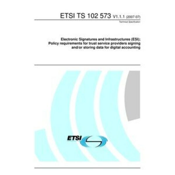 ETSI TS 102 573