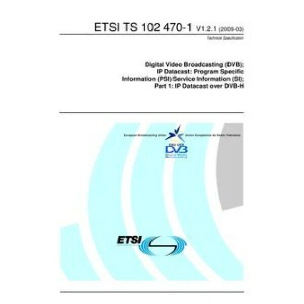 ETSI TS 102 470-1