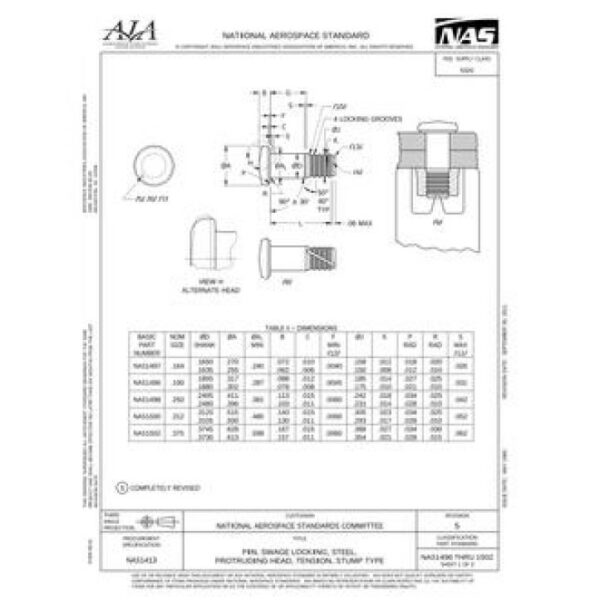 AIA NAS1496-1502