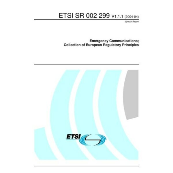 ETSI SR 002 299