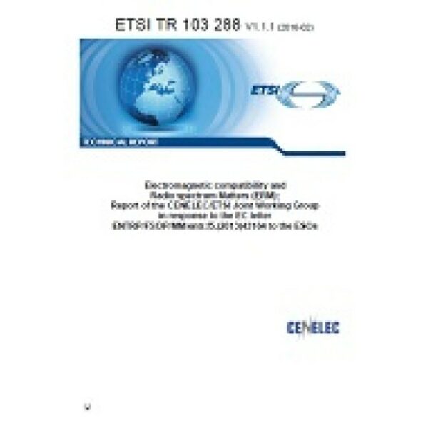 ETSI TR 103 288