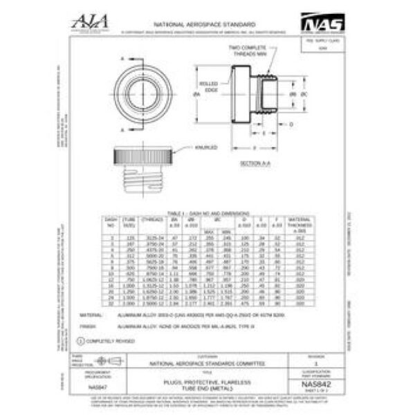 AIA NAS842