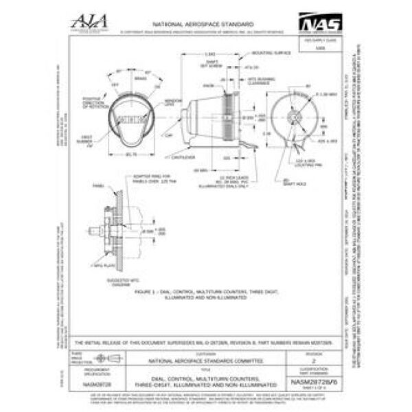 AIA NASM28728/6