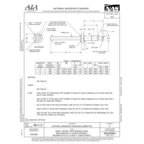 AIA NAS9301