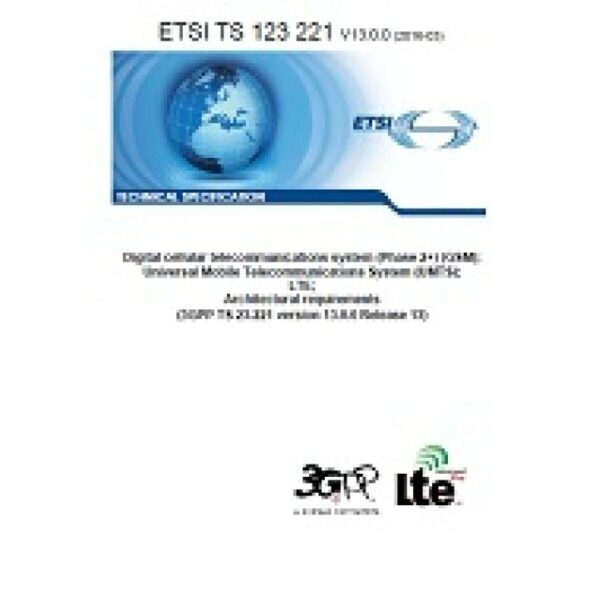 ETSI TS 123 221