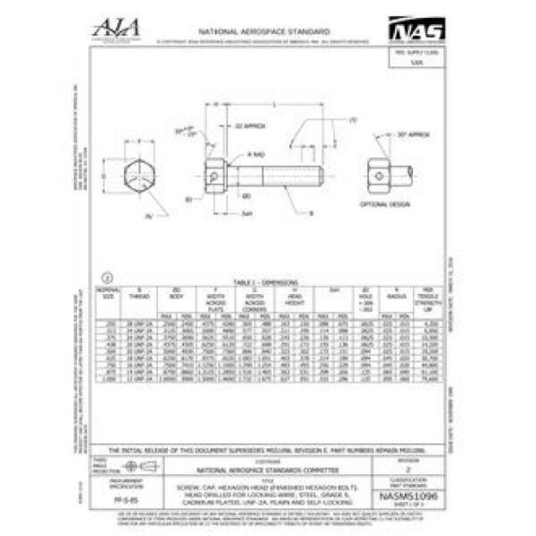 AIA NASM51096