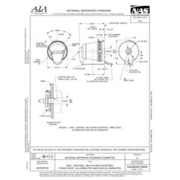 AIA NASM28728/6