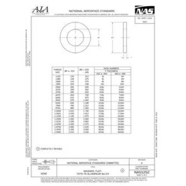 AIA NAS1252